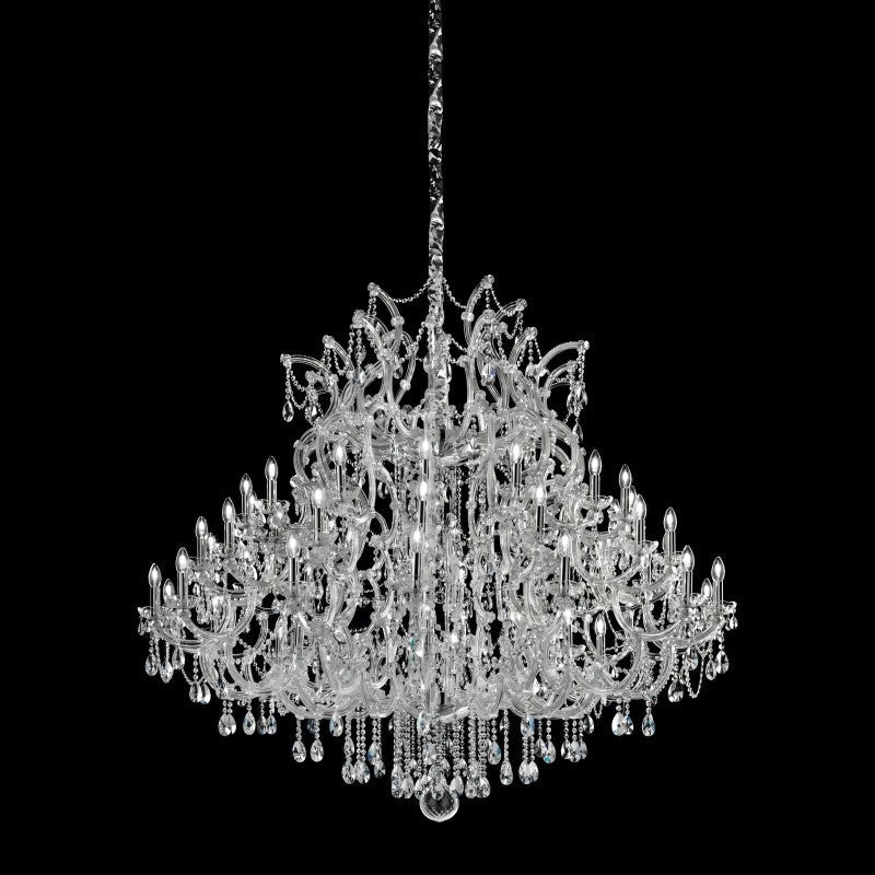 Classical Maria Theresa 25-56 Light Crystal Glass Chandelier - detail 2