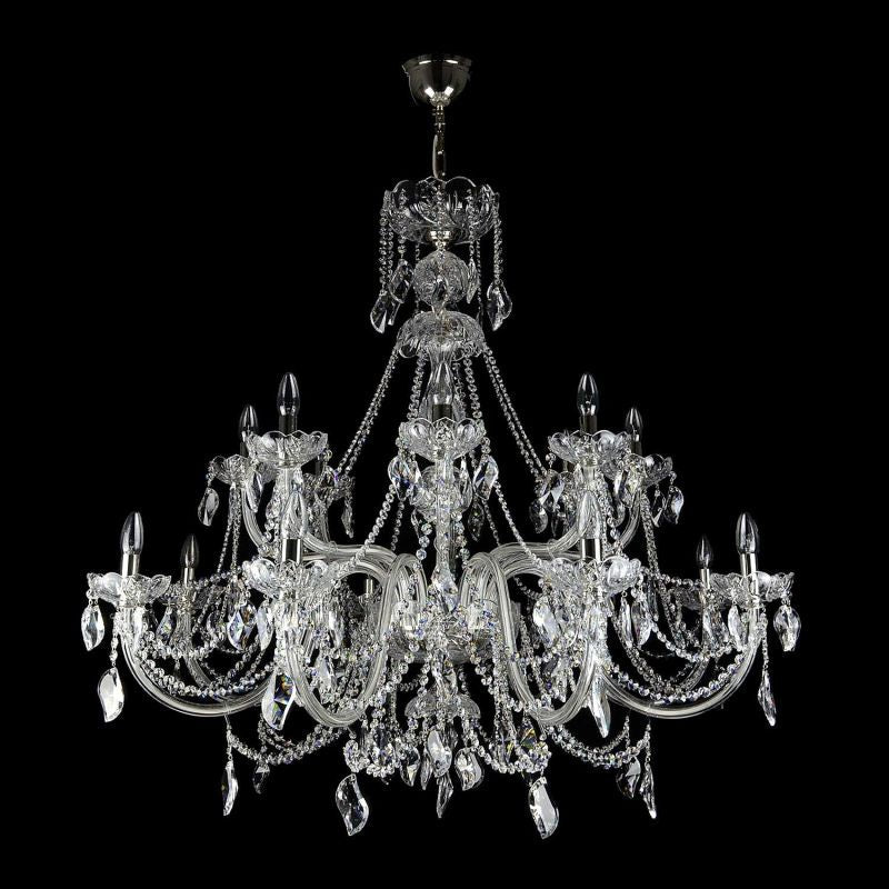 Classical Aristocratico 16 Light Crystal Glass Chandelier - detail 2