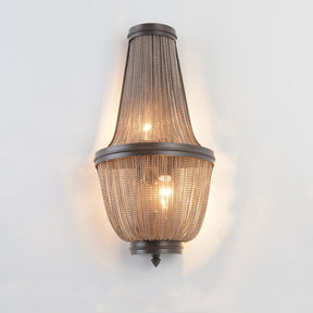 Aluminum Chain Wall Sconce for Living Room - detail 2