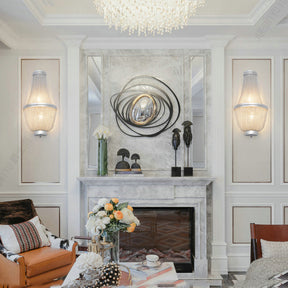 Aluminum Chain Wall Sconce for Living Room - detail 7
