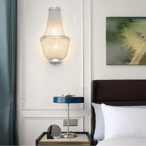Aluminum Chain Wall Sconce for Living Room - detail 6