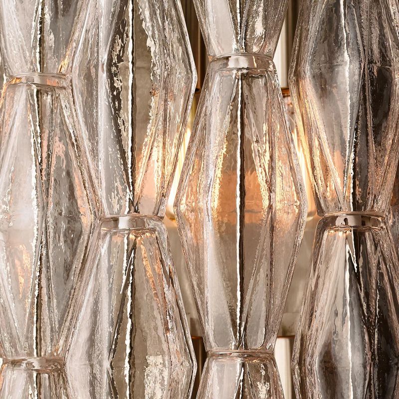 Chara Clear Glass Grand Wall Sconce - detail 7