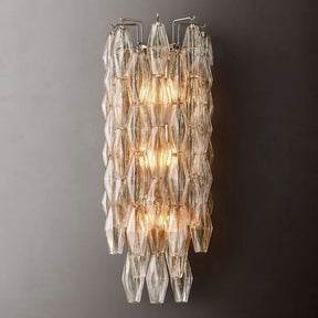 Chara Clear Glass Grand Wall Sconce - detail 6