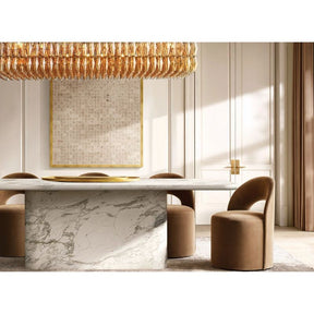 Chara Glass Rectangular Chandelier 54" - detail 9