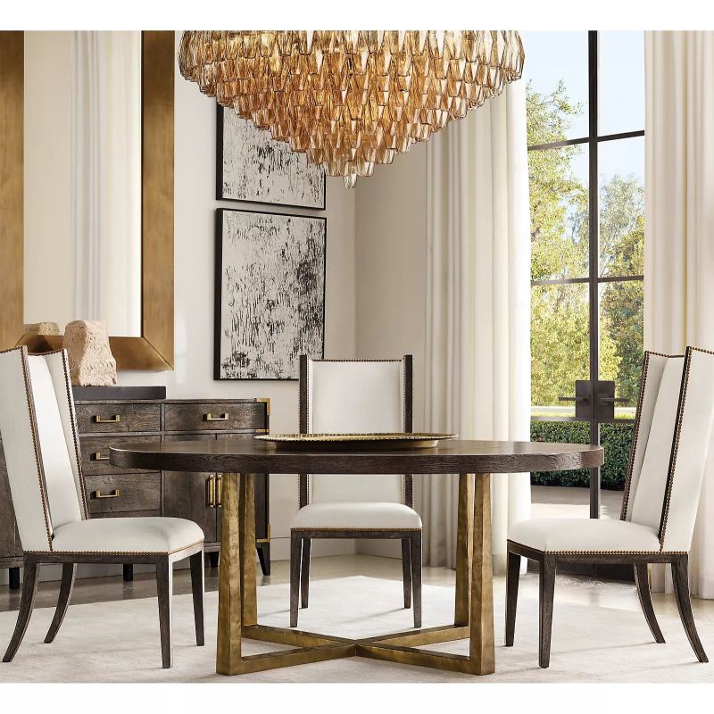 Chara Smoke Glass Tiered Round Chandelier 62" - detail 10
