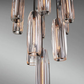 Chartier Crystal 10-Light Round Chandelier - detail 2