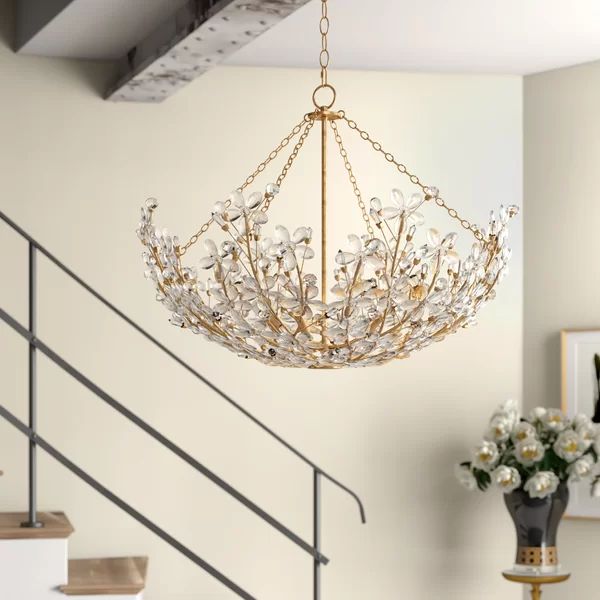 Cherish 6 Lights Round Chandelier - detail 2