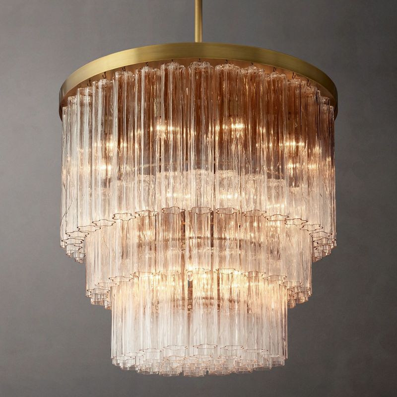 Cielle 3-Tier Round Chandelier 36”