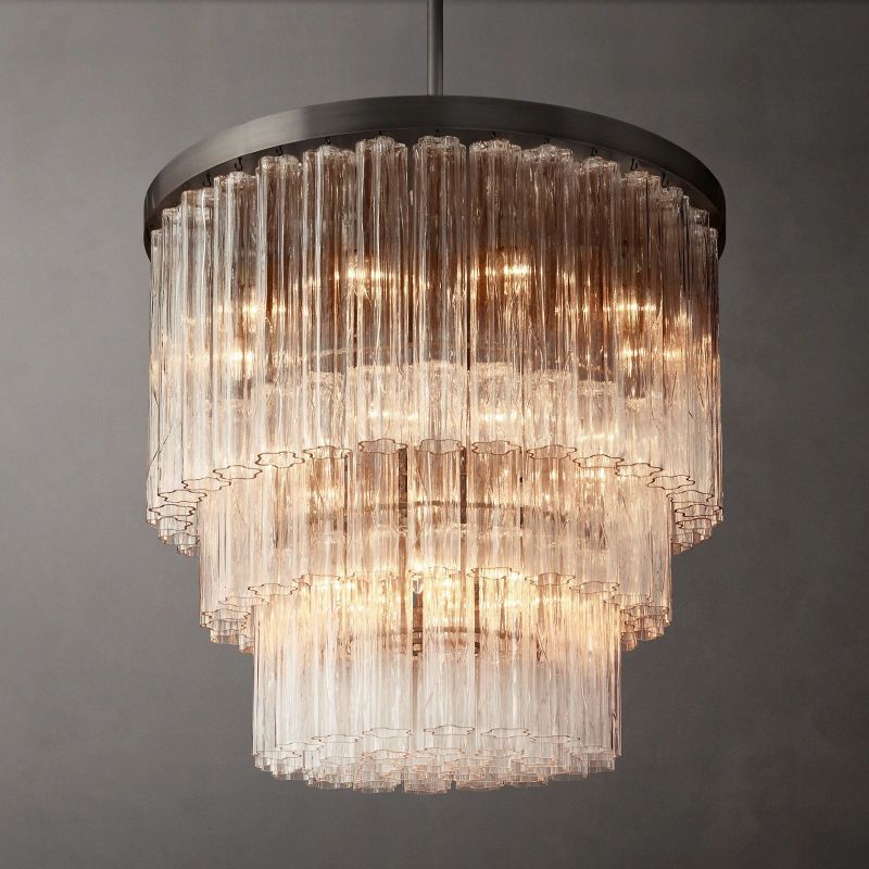 Cielle 3-Tier Round Chandelier 36” - detail 2