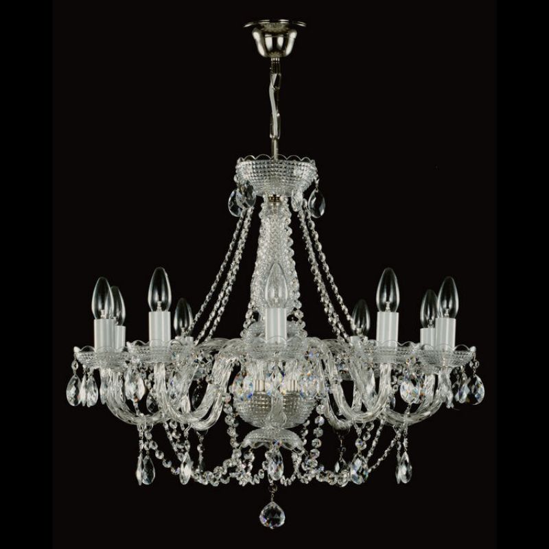 Classical Felicity 10 Light Crystal Glass Chandelier - detail 2