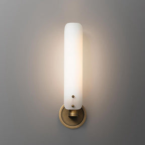 Alen White Glass Wall Sconce , Wall Lamps for Bedroom - detail 3