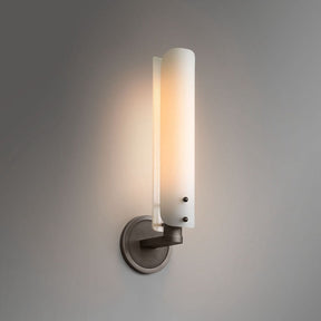 Alen White Glass Wall Sconce , Wall Lamps for Bedroom - detail 2