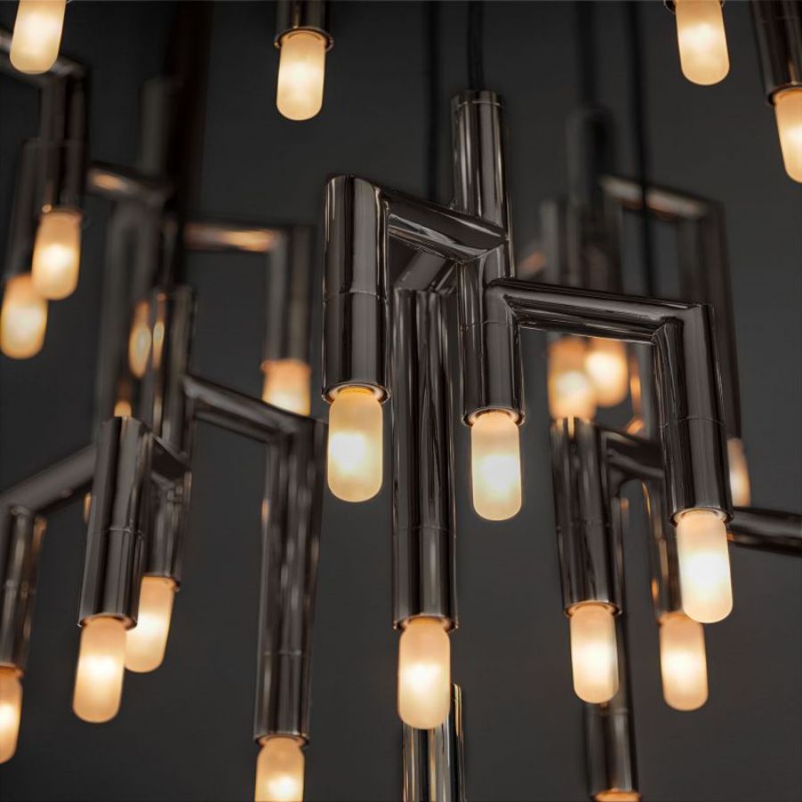 Flora 10 Light Cirular Chandelier - product detail 2