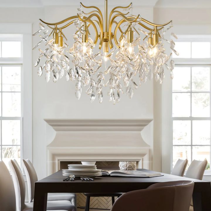 Dorale Modern Crystal Chandelier - detail 2