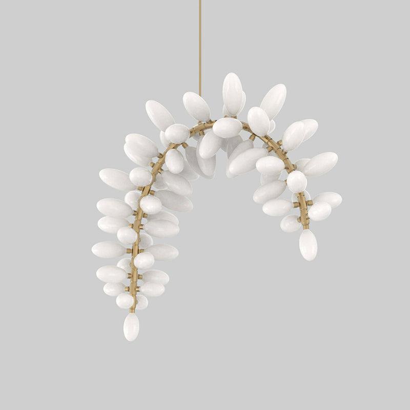 Elegant Grape Arch Pendant Light for Living Room