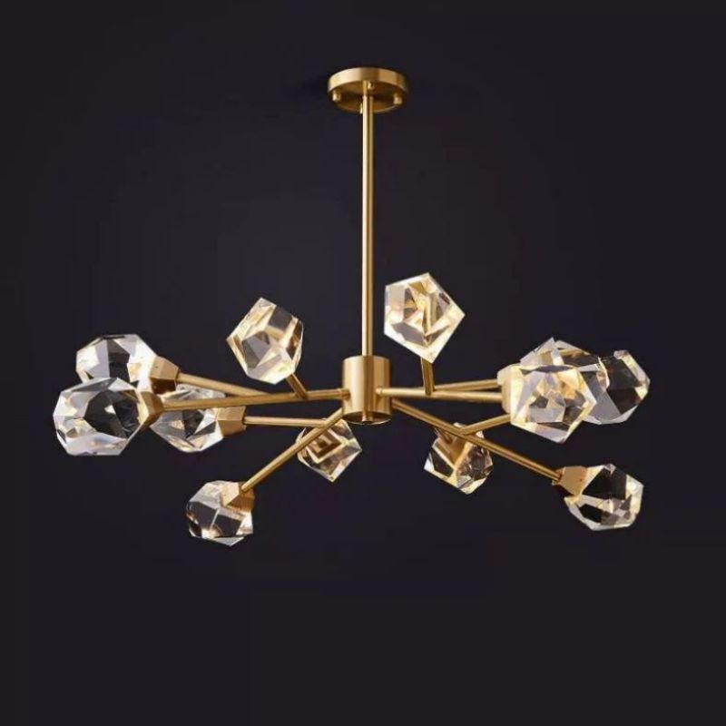 Dazzle Crystal Modern Chandelier - detail 2