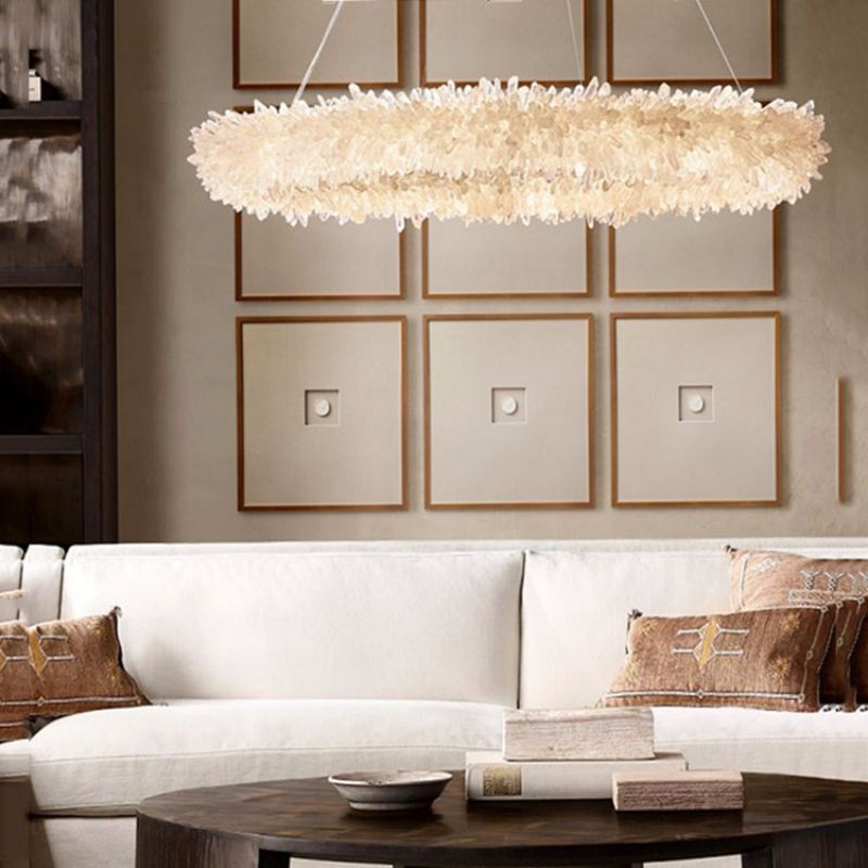 Gina Crystal Halo Chandelier - product detail 2
