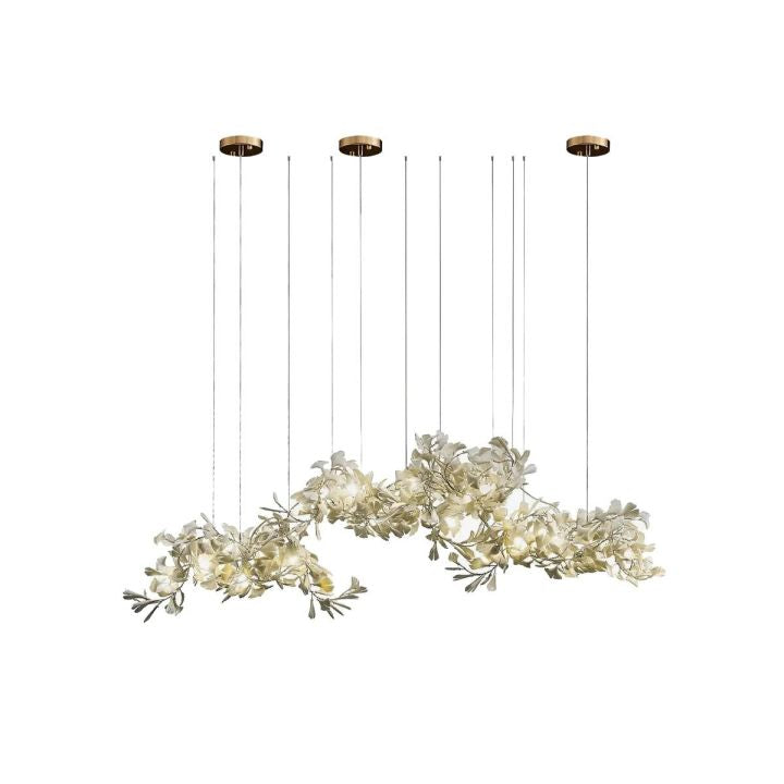Ceramic Gingko Luxury Chandelier Style H - detail 2