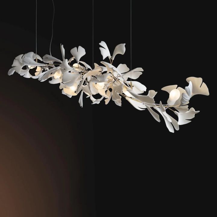 Ceramic Gingko Luxury Chandelier Style I - detail 2