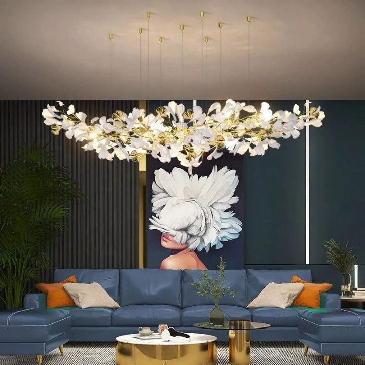 Ginkgo A Branch Chandelier - detail 2