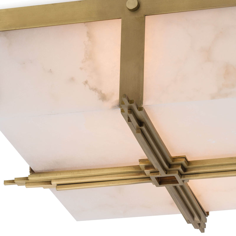 Gotham Alabaster Flush Mount - product detail 2
