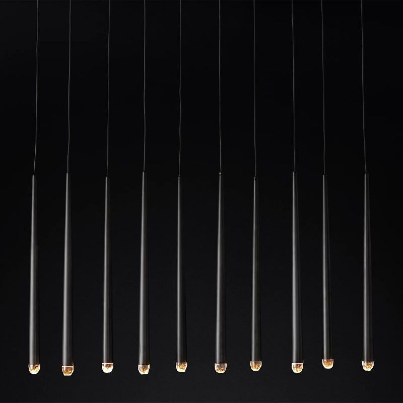 Lucas Modern Linear Chandelier 48" - detail 2