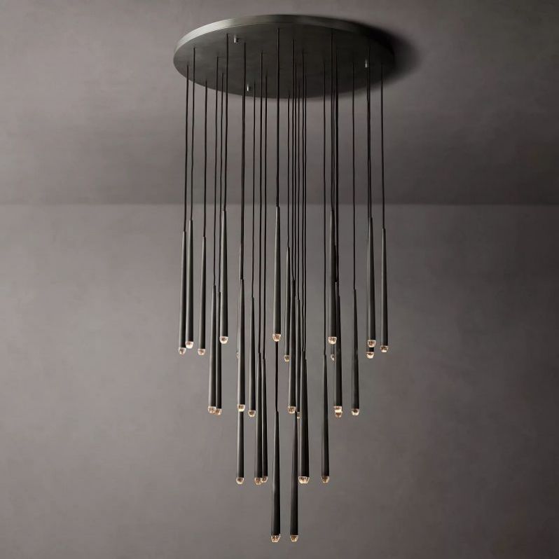Lucas Modern Round Chandelier 48" - detail 2