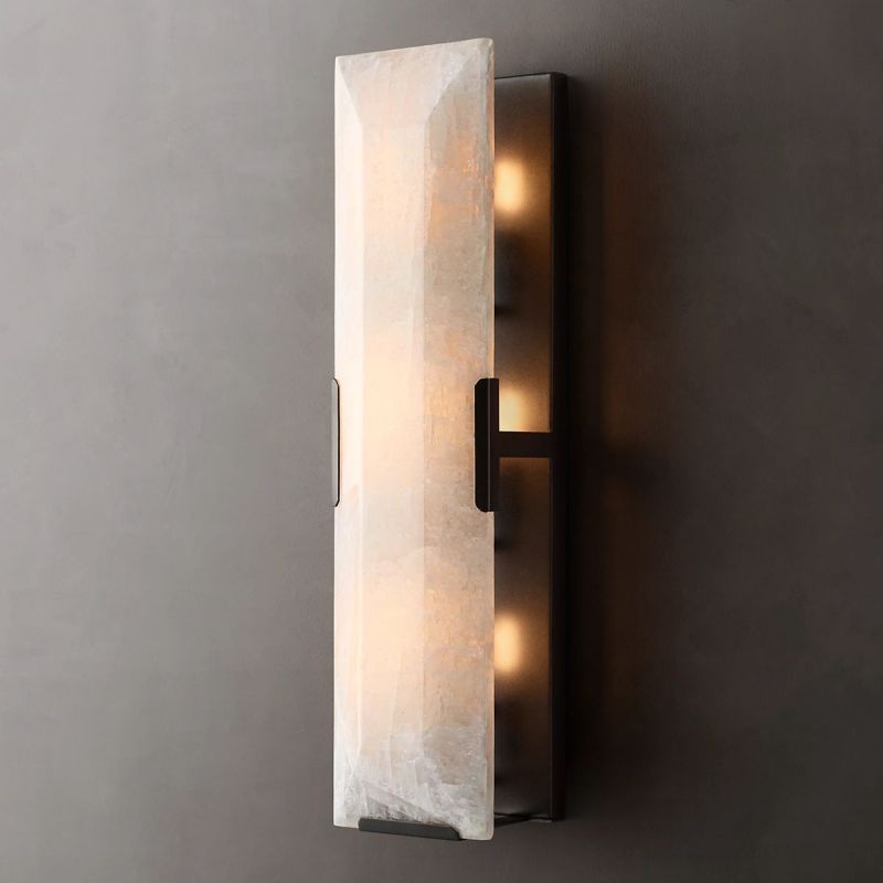 Huxley Calcite Linear Sconce