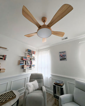 Homevator Scandi Reversible Ceiling Fan with Light-HV5002