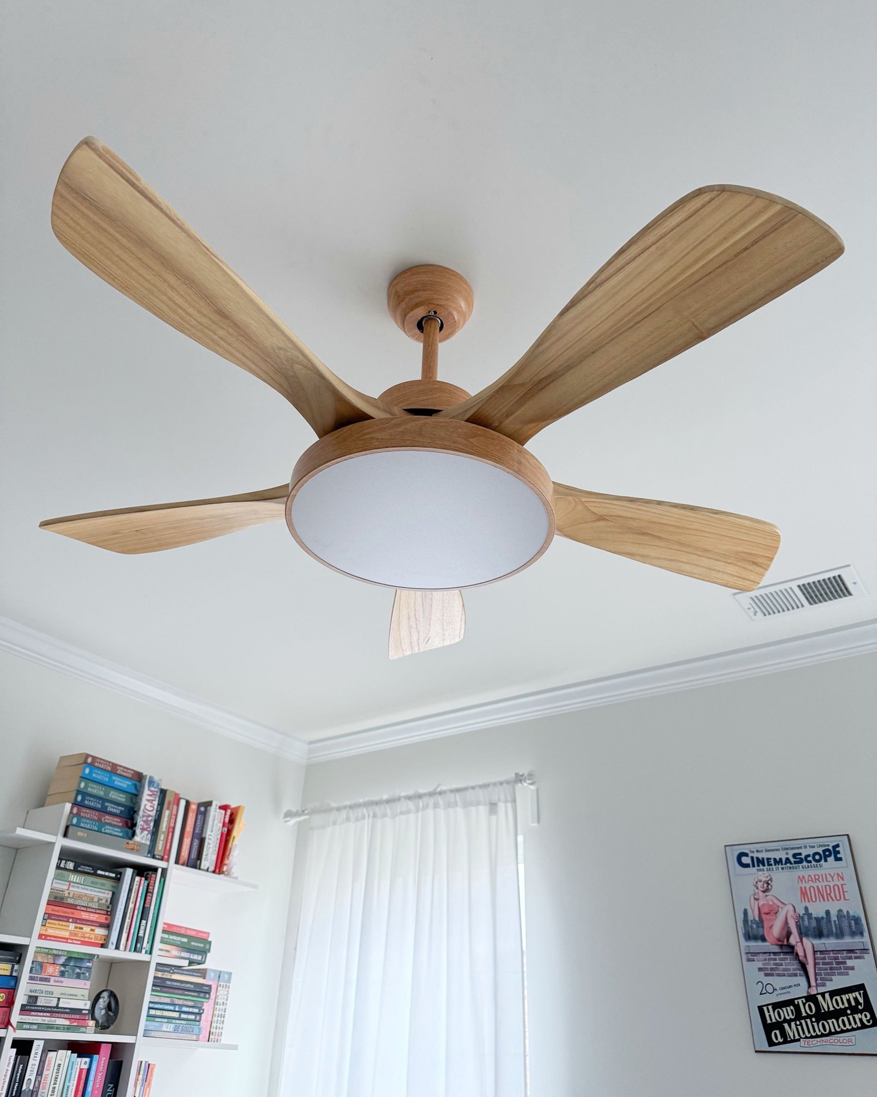 Homevator Scandi Reversible Ceiling Fan with Light-HV5002