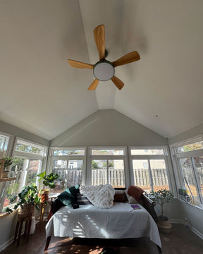 Homevator Scandi Reversible Ceiling Fan with Light-HV5002