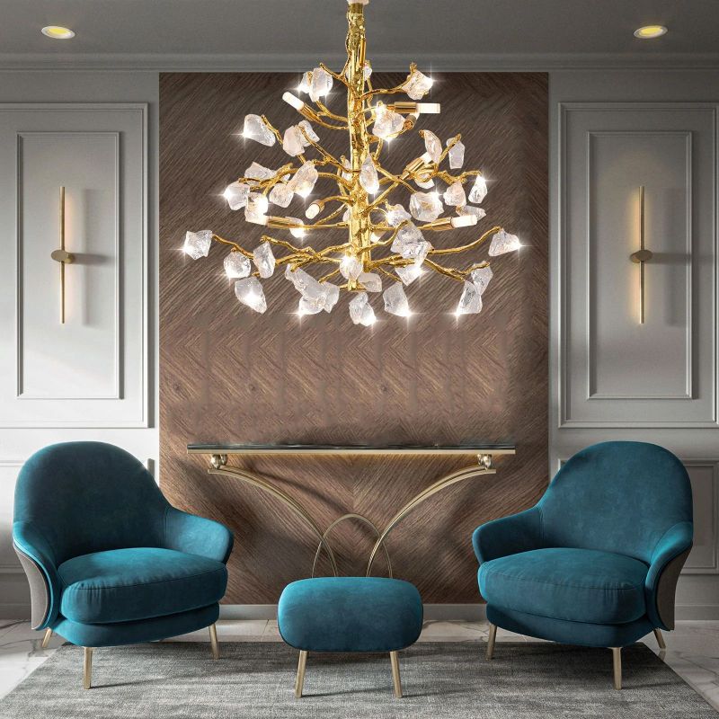 Jacky Glass Branch Chandelier - product detail 2