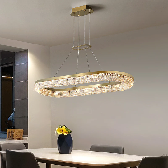 Julian Modern Crystal Dining Room Chandelier - product detail 2