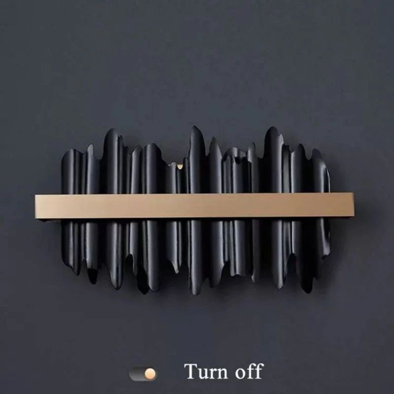 Kieran Modern Sculpture Wall Sconce - detail 2