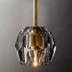 Cristal Glass Rod Pendant - detail 2