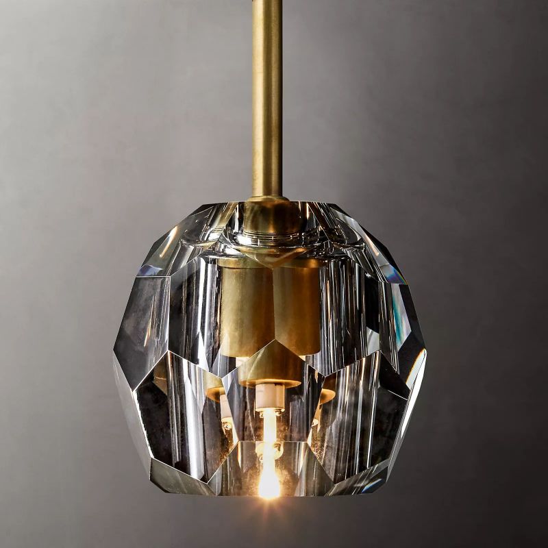 Cristal Glass Rod Pendant - detail 2