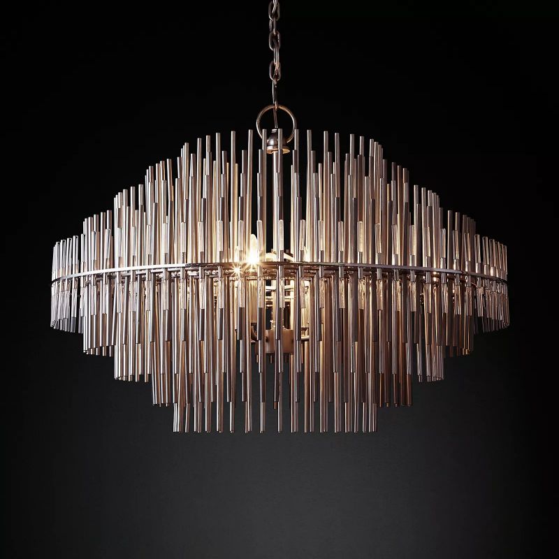 Lilibeth Sculpture Round Chandelier 42" - detail 6
