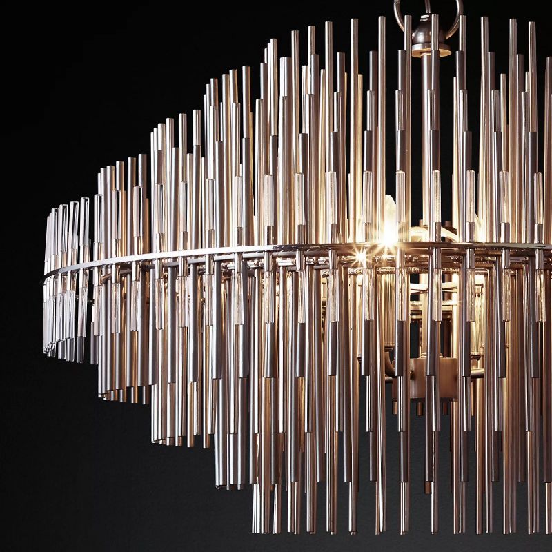 Lilibeth Sculpture Round Chandelier 42" - detail 4