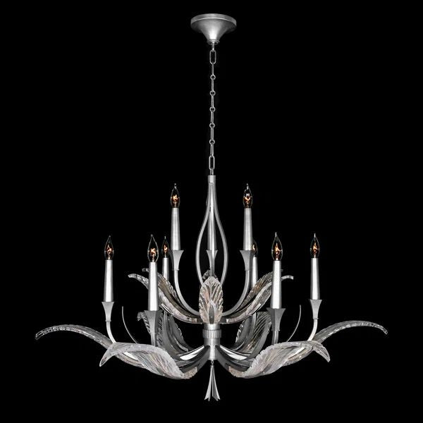 Lily Round 2-Tier Chandelier 45"D - product detail 2