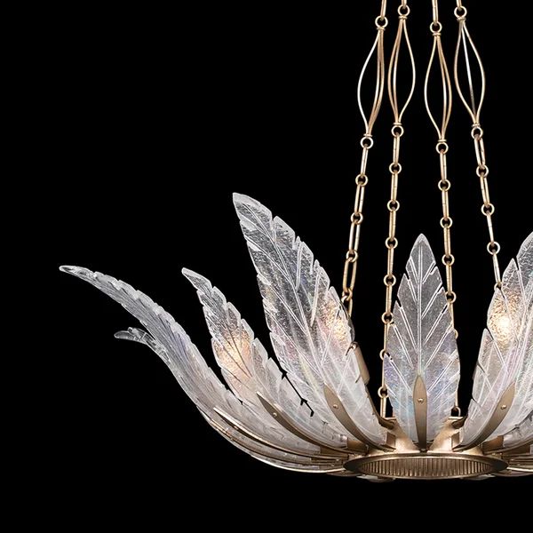 Lily Round Chandelier 39" - detail 2
