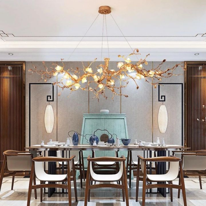 Luxury Flower Tree Branch Chandelier - detail 2