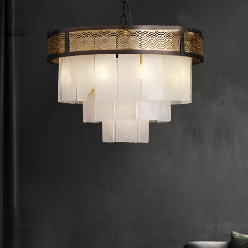 Marble Lorry Multi-layer Classic Chandelier - detail 2