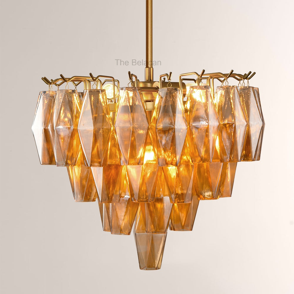 Modern Chara Round Chandelier 20"