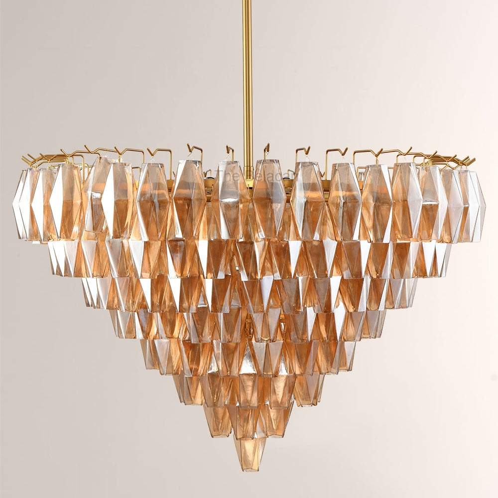 Modern Chara Round Chandelier 38" - detail 3