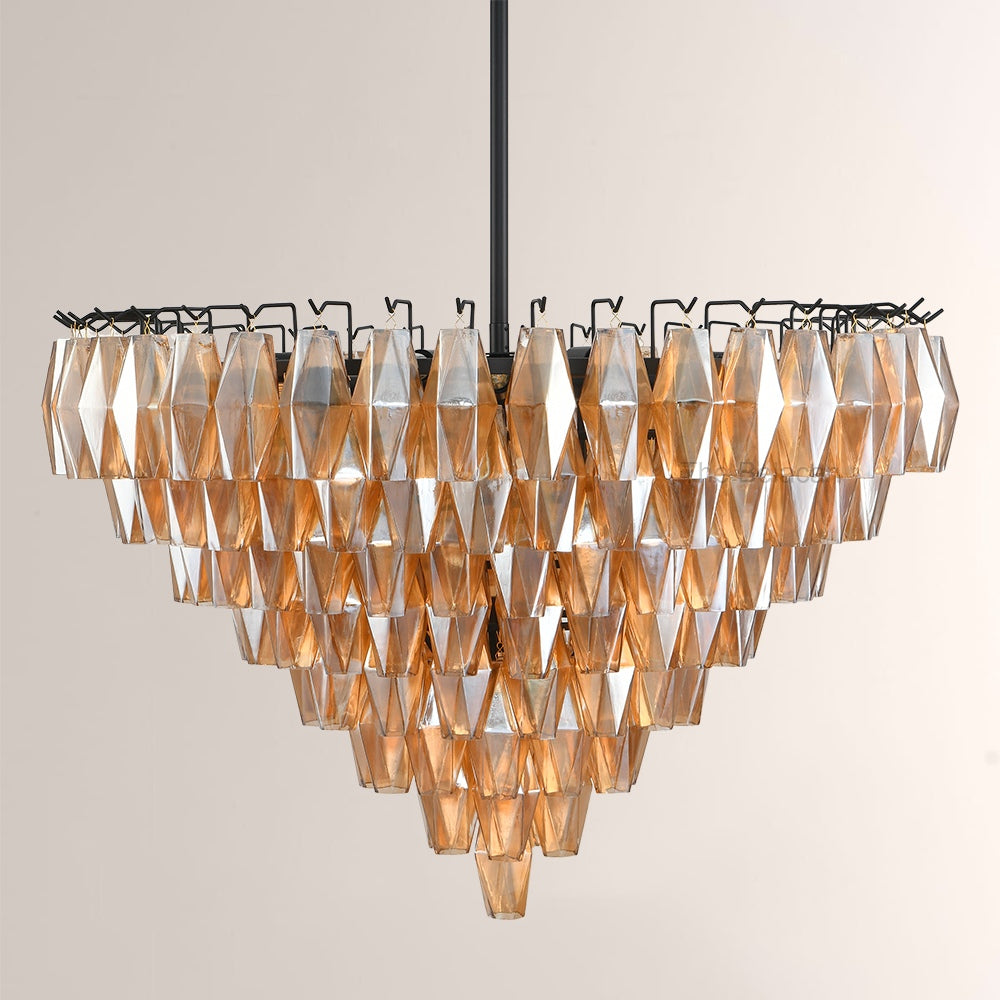 Modern Chara Round Chandelier 38" - detail 4