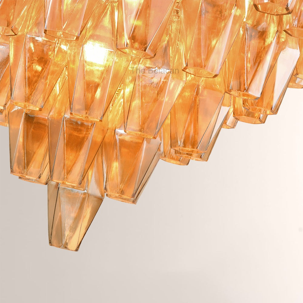 Modern Chara Round Chandelier 38" - detail 5