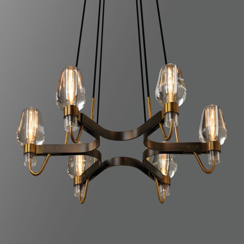 Osleride 6 Ligtht Chandelier - detail 2