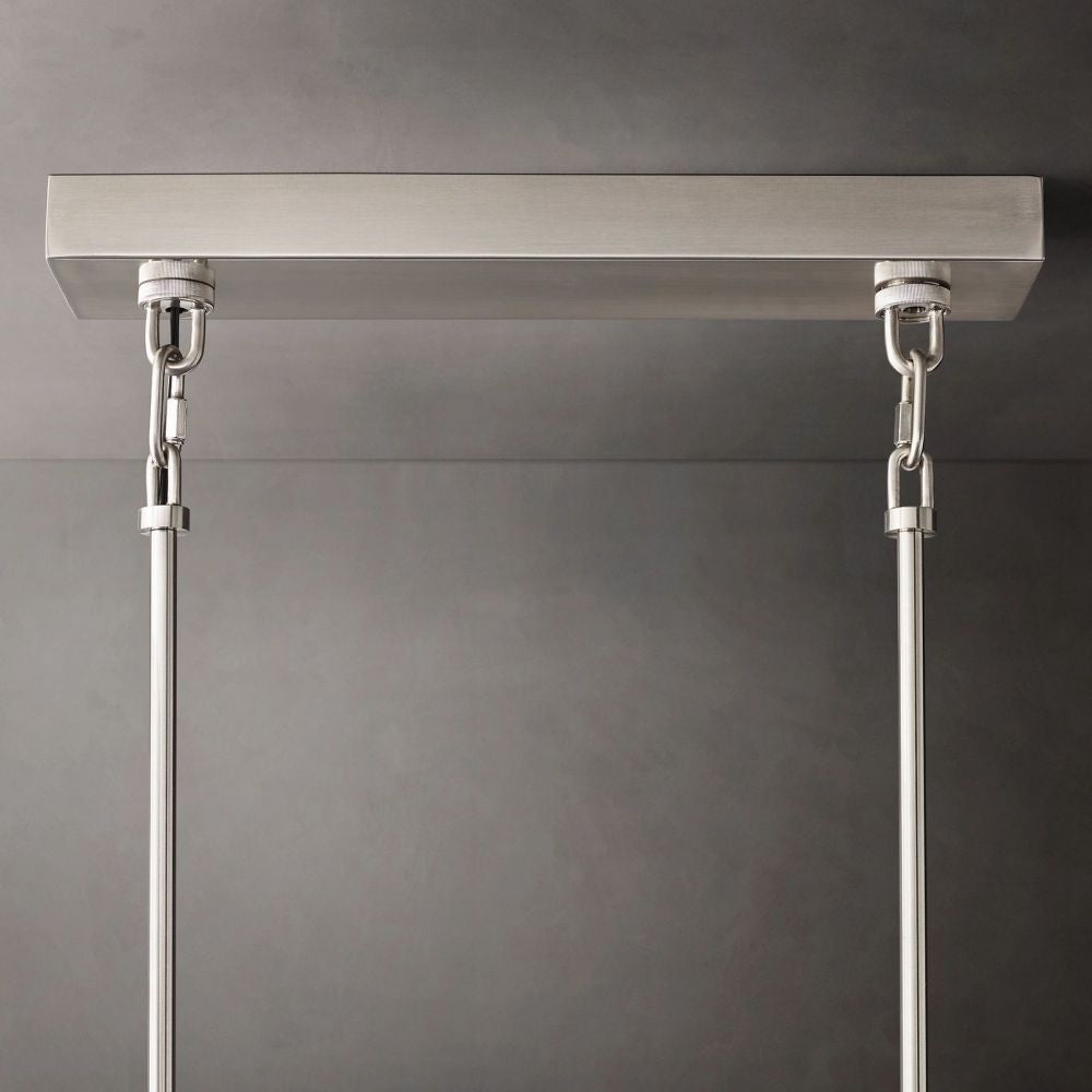 Sireni Glass Rectangle Chandelier - detail 12