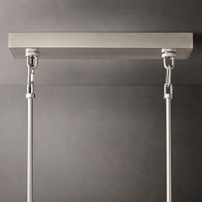 Sireni Glass Rectangle Chandelier - detail 12