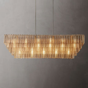 Sireni Glass Rectangle Chandelier - detail 19